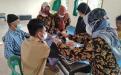 Layanan pemeriksaan kesehatan pemberian Vaksinasi COVID19 bagi warga desa Air Anyir Kab.Bangka