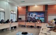 Rapat pembahasan penjaringan desa terbaik dalam ajang Penganugrahan KIP tahun 2023